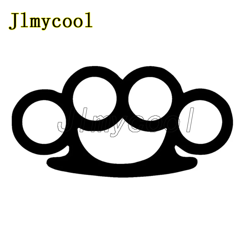Car Accessories Quotes - 15.5cm*7.8cm Knuckles Creative Car Styling Vinyl