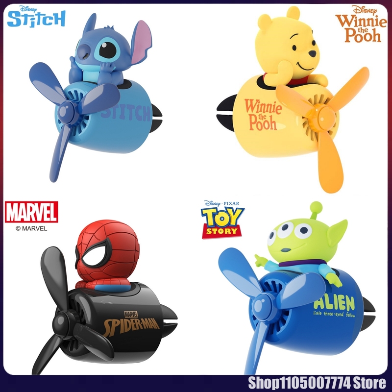 Car Accessories Toy - Stitch Spiderman Alien Characters Car Mounted