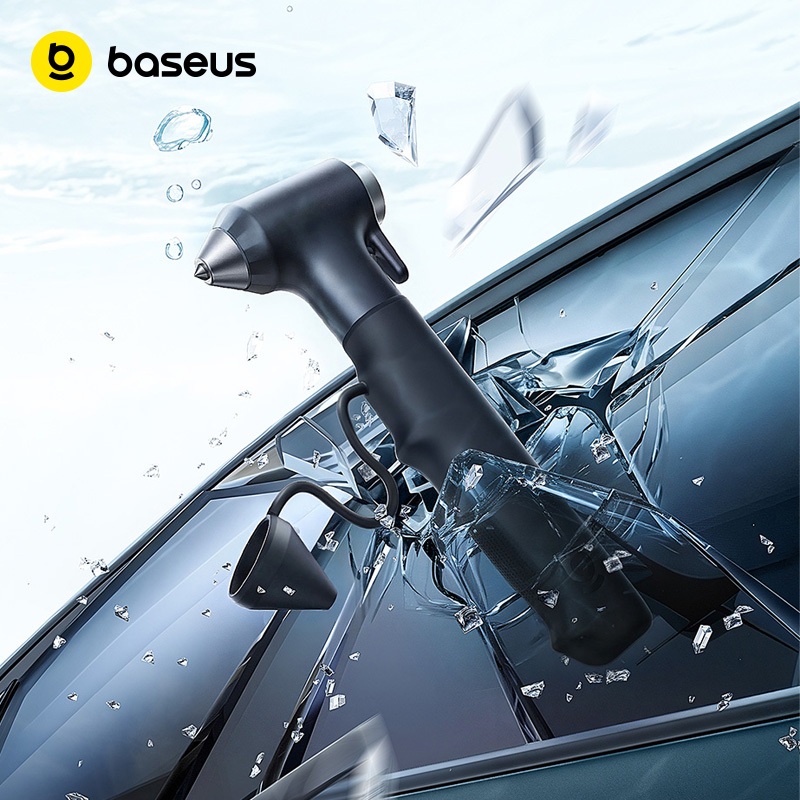 Car Emergency Tool Kit - Baseus GoTrip DT2 Car Safety Hammer