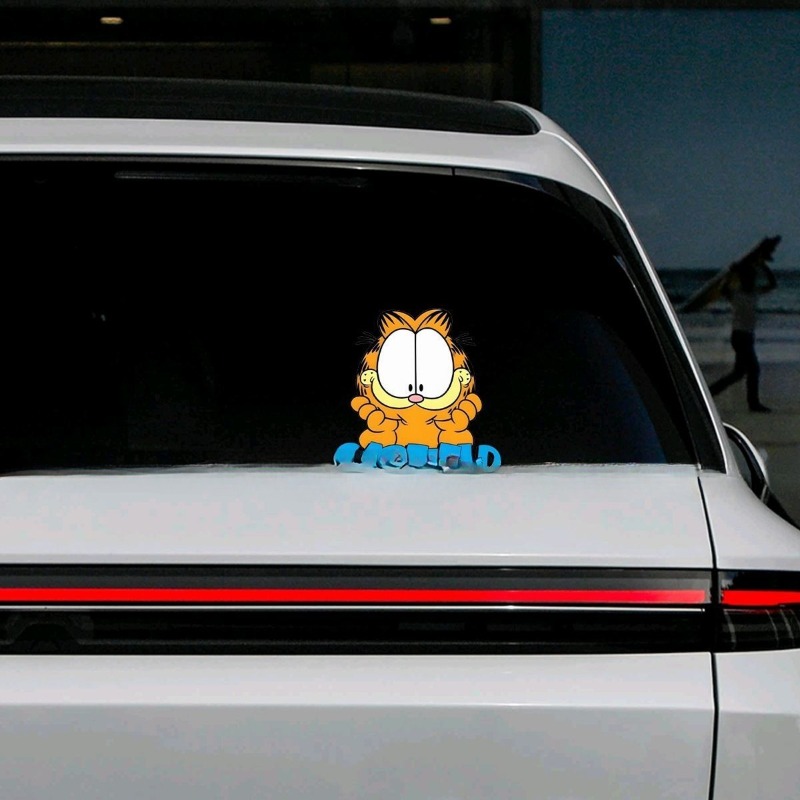 Creative cartoon cute Garfield - đánh giá và giá Car Accessories Toy