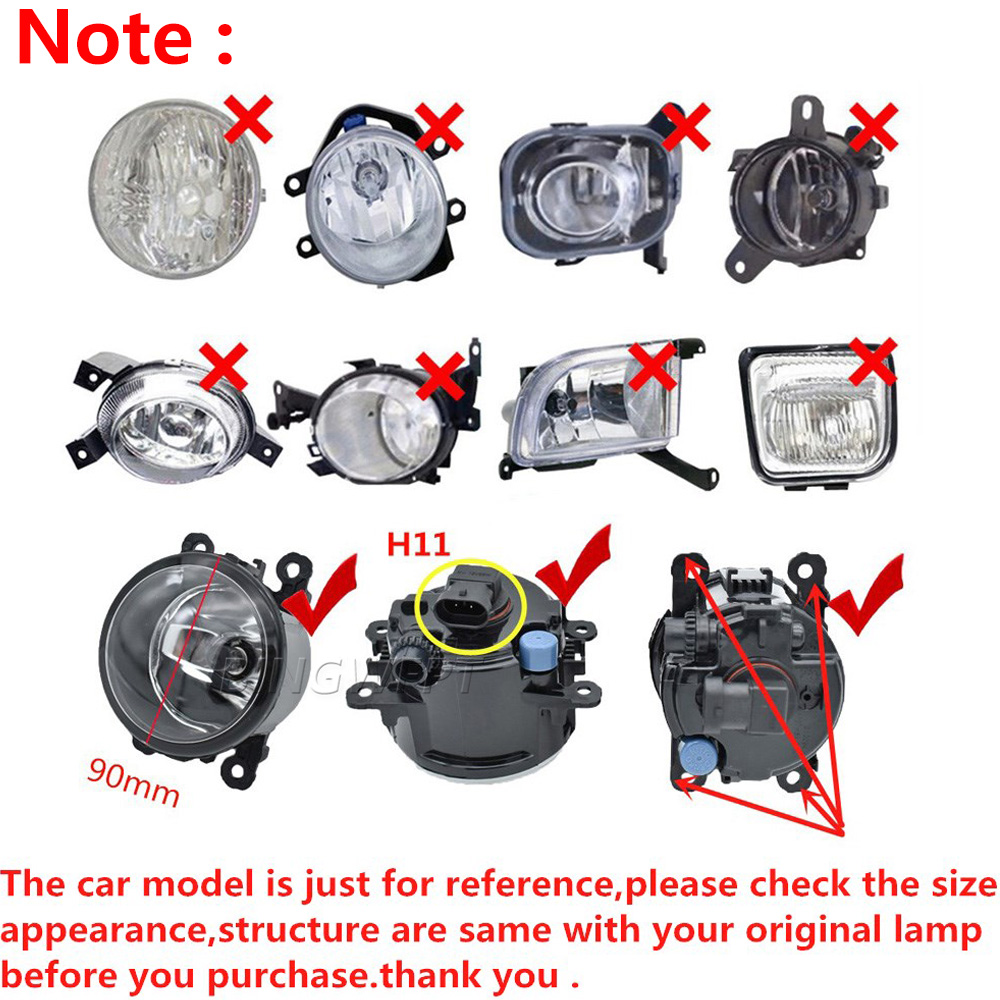 Car Fog Light Daytime Running  - đánh giá và giá Car Accessories For Road Trip