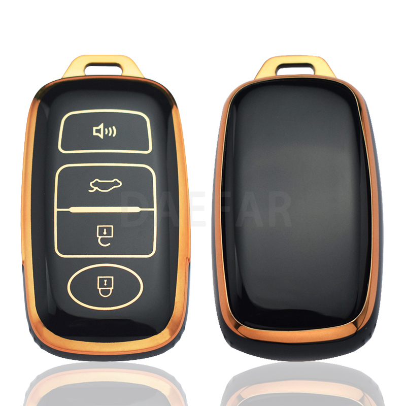 4 Buttons Car Key Fob TPU Car  - đánh giá và giá Car Accessories Malaysia