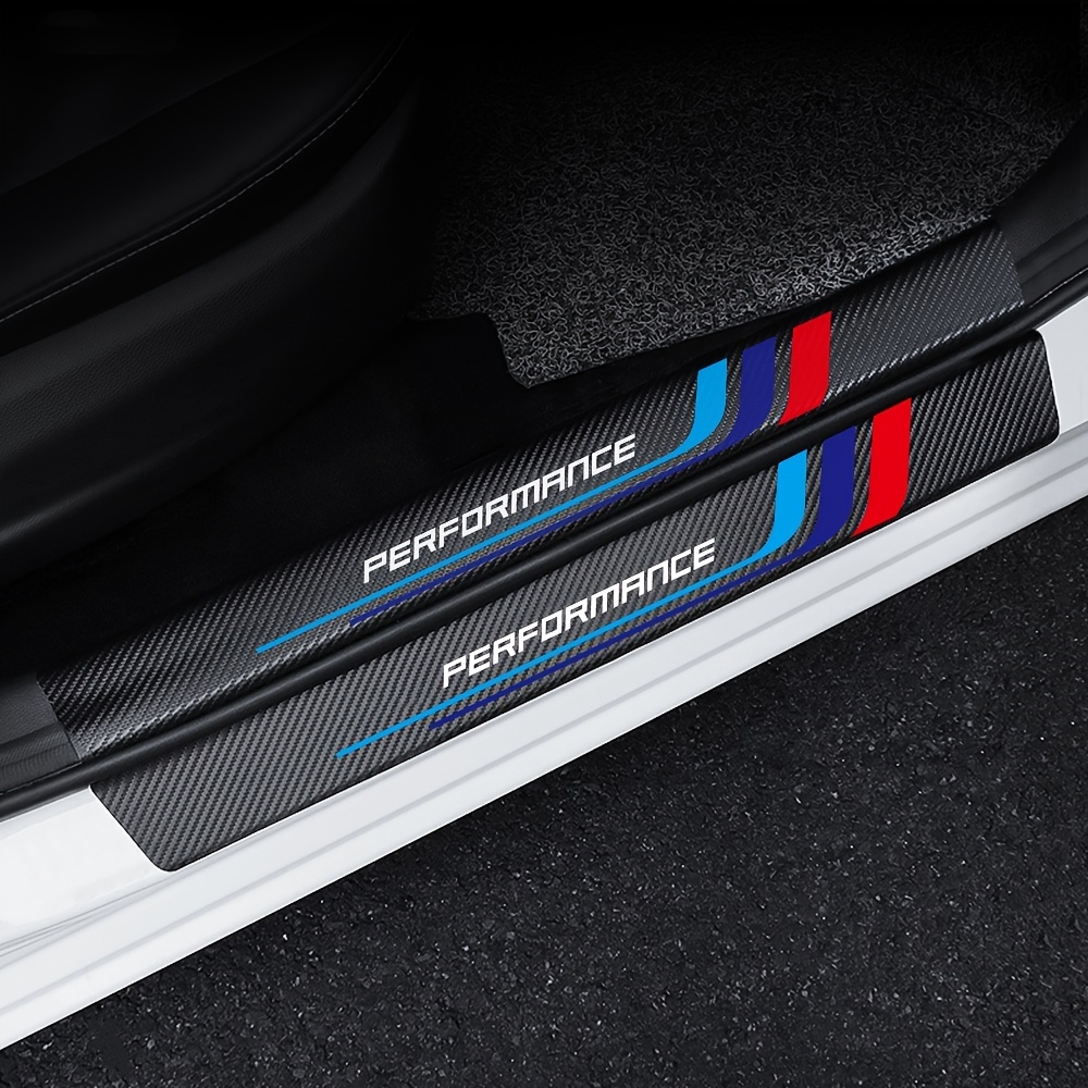 4pcs Carbon Fiber Sill Plate S - đánh giá và giá Car Accessories Quotes