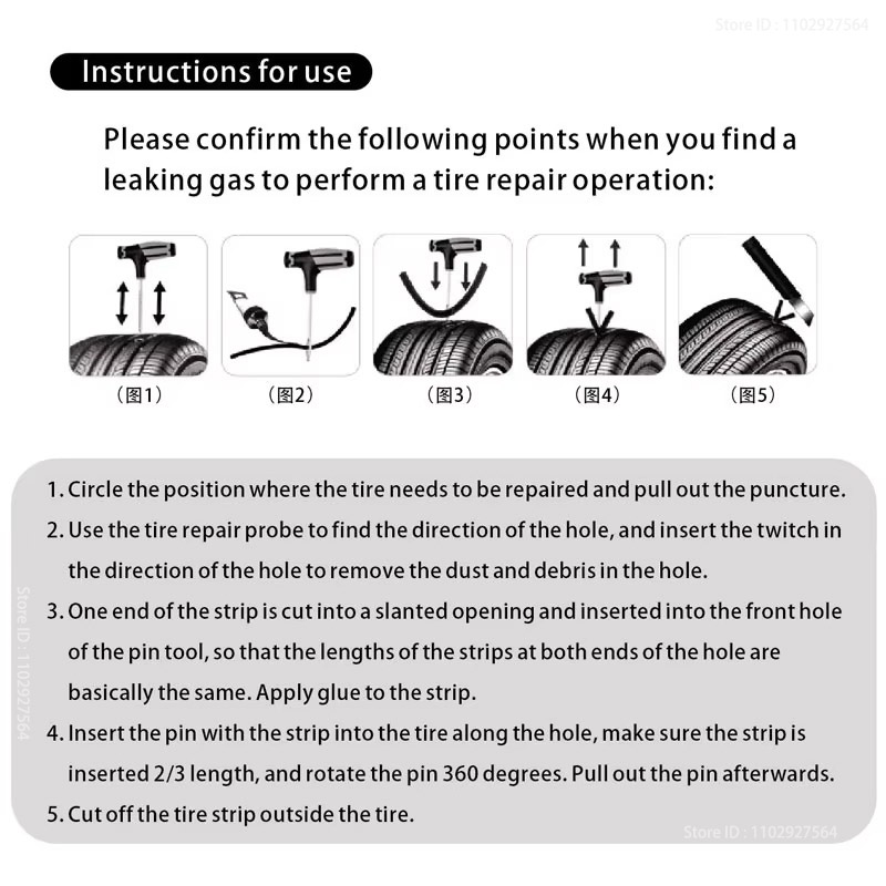 New Car Tire Repair Kit Punctu - đánh giá và giá Car Emergency Tool Kit