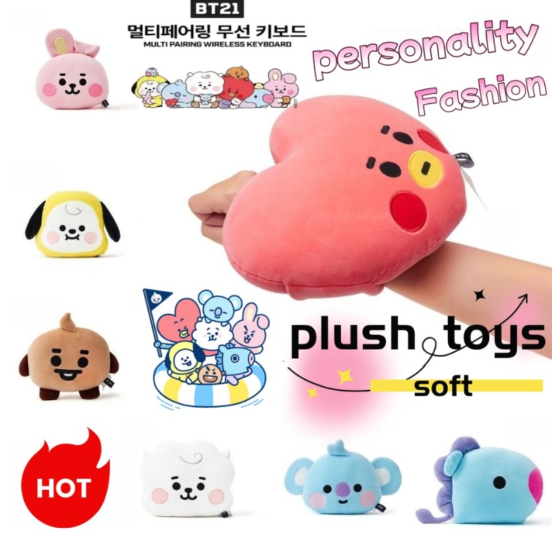 BT21 Face-Shaped Pillow Cute F - đánh giá và giá Car Accessories Toy