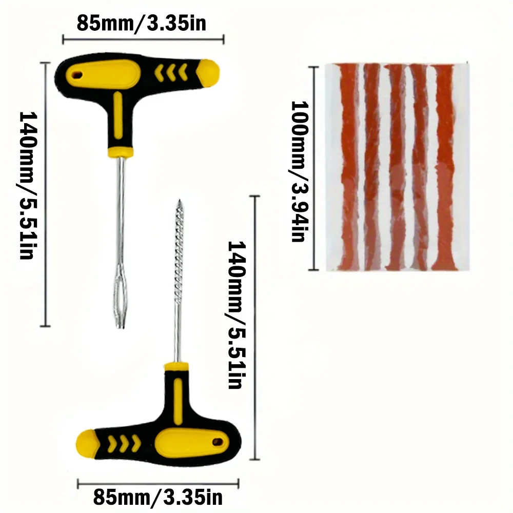 Universal Tubeless Tire Repair - đánh giá và giá Car Emergency Tool Kit