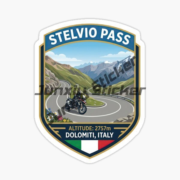 STELVIO PASS ITALIA Car Sticke - đánh giá và giá Car Accessories Quotes