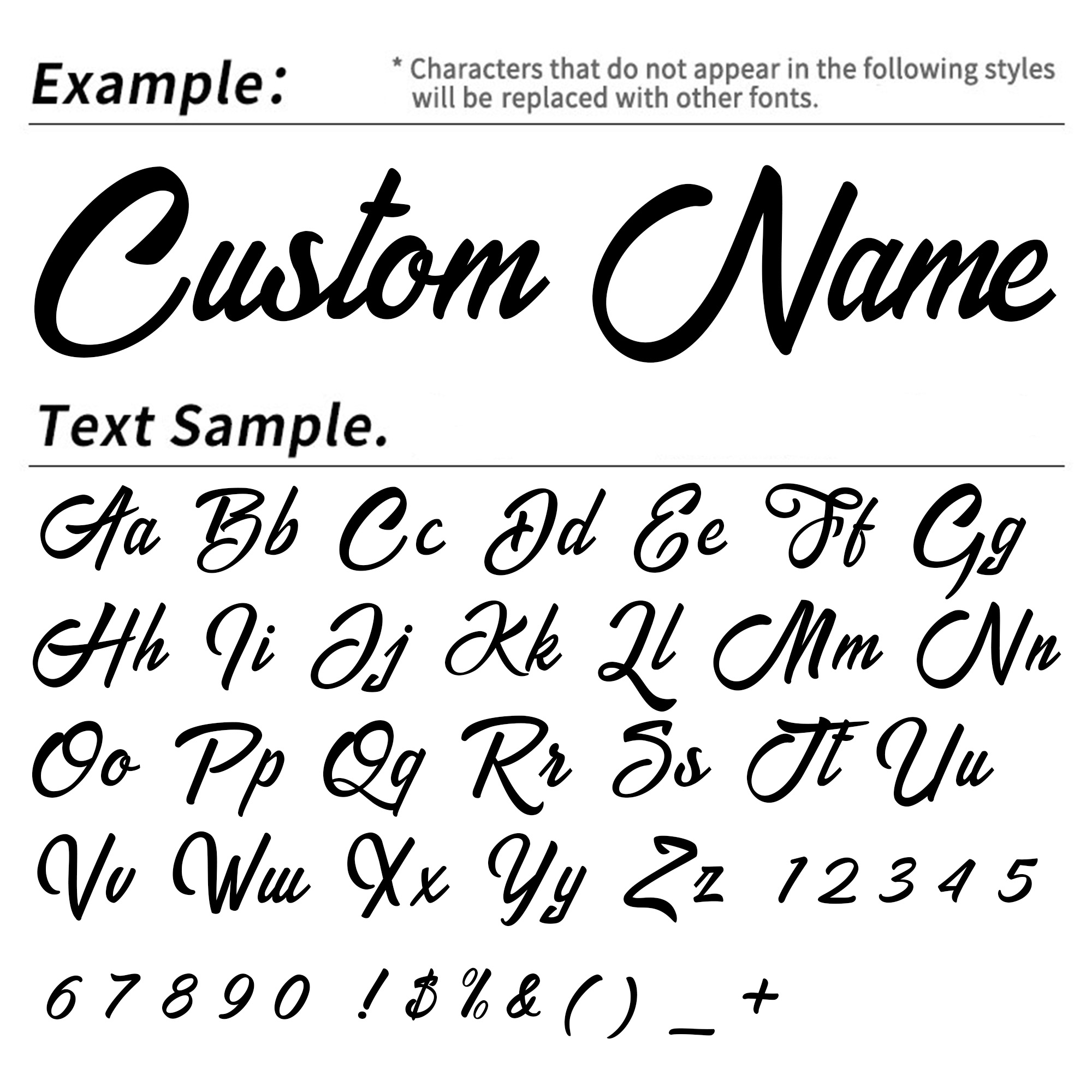 2PCS Custom Cursive Name Vinyl - đánh giá và giá Car Accessories Quotes