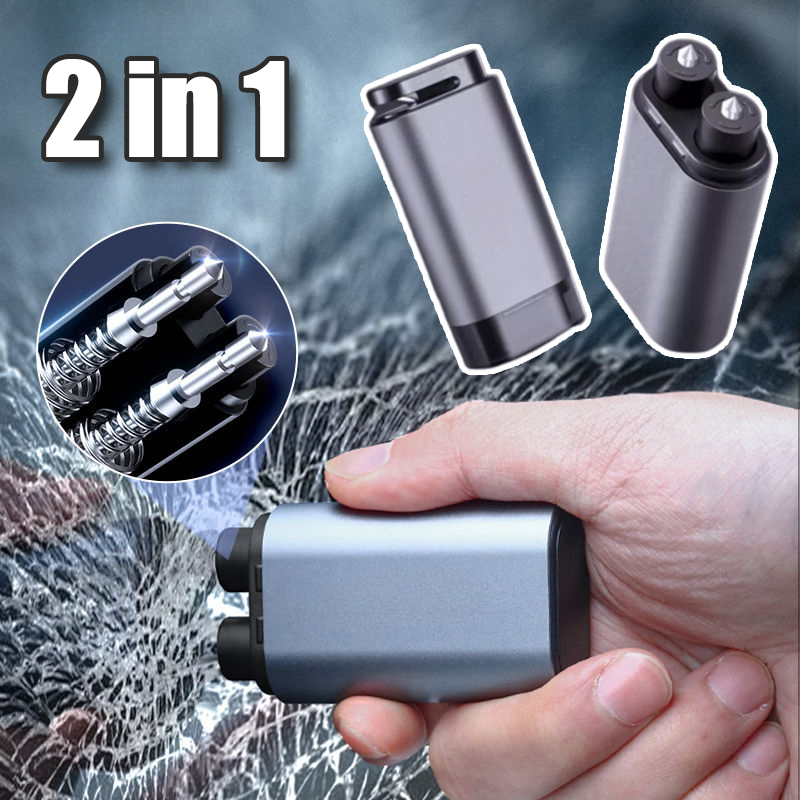 Car Safety Hammer 2-in-1 Windo - đánh giá và giá Car Emergency Tool Kit