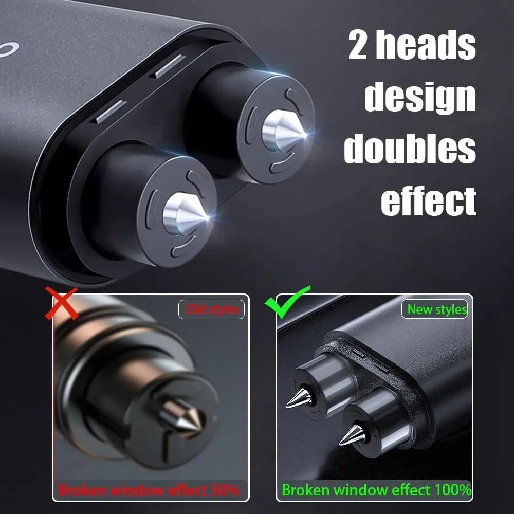 Car Safety Hammer 2-in-1 Windo - đánh giá và giá Car Emergency Tool Kit