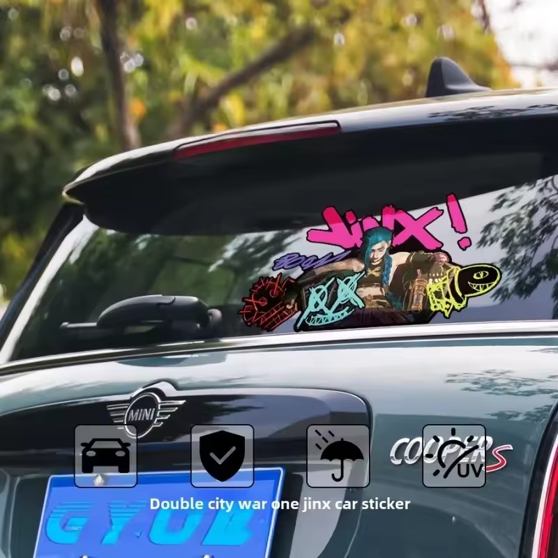 Arcane Jinx Graffiti Reflectiv - đánh giá và giá Car Accessories Quotes