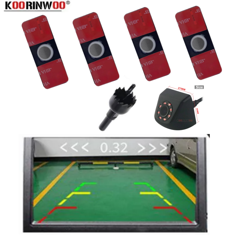 Cars Sensor Kit 16.5MM Parktro - đánh giá và giá Car Accessories In India