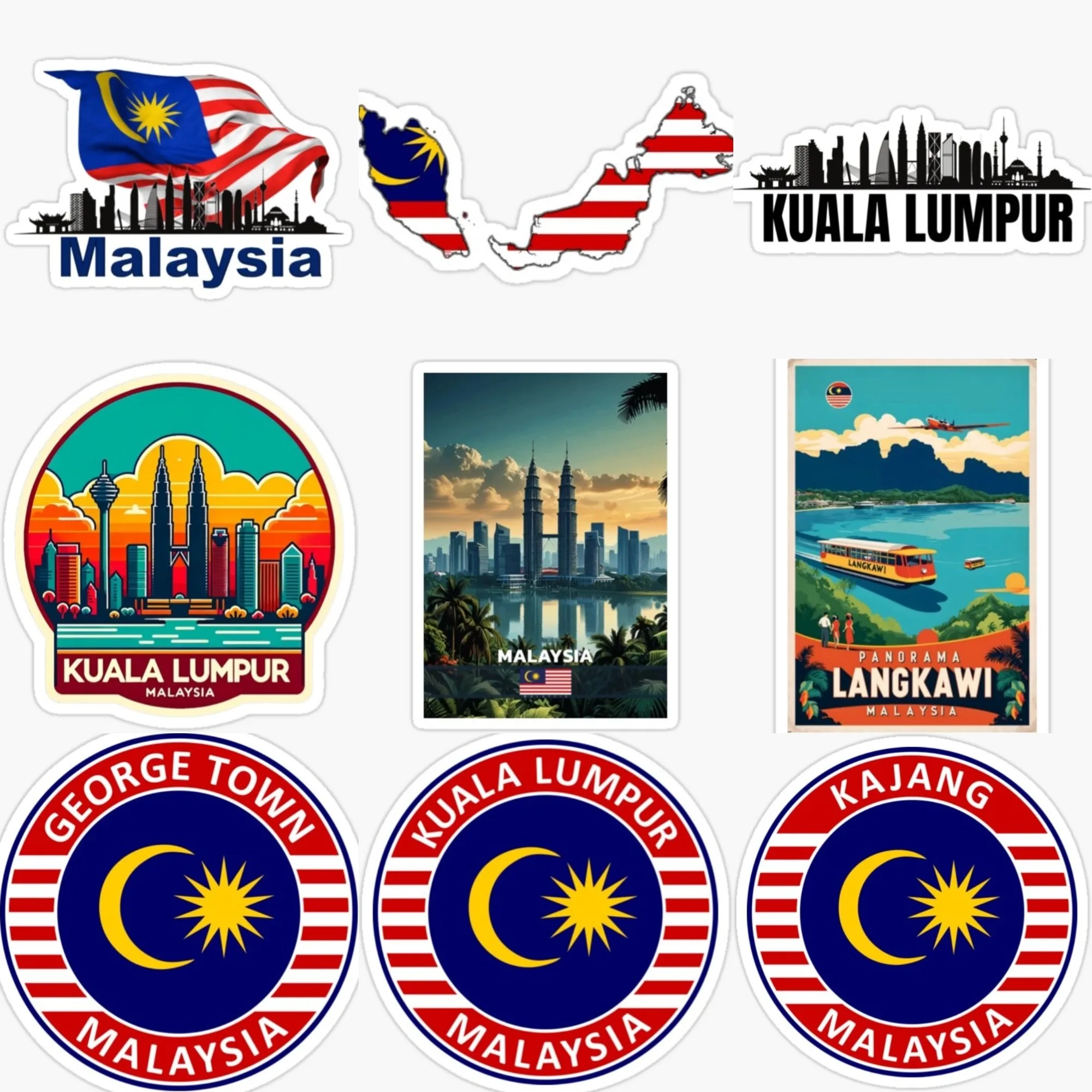 Malaysia Flag Map Emblem Scene - đánh giá và giá Car Accessories Malaysia