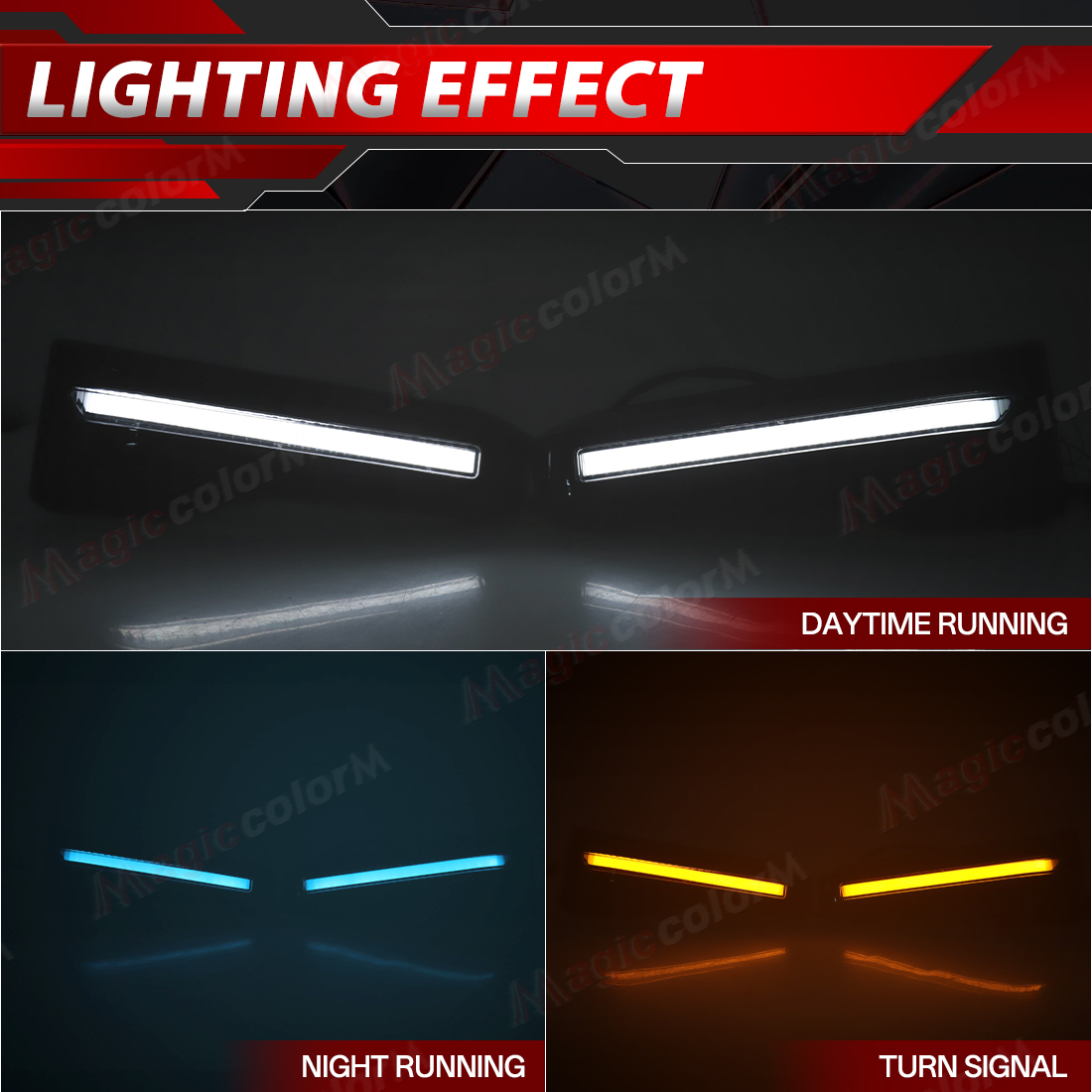 LED DRL Daylights For Toyota L - đánh giá và giá Car Accessories For Road Trip
