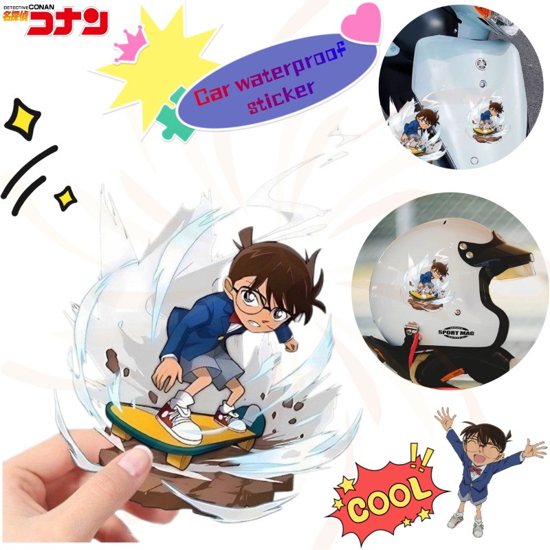 Detective Conan Cartoon Skateb - đánh giá và giá Car Accessories Toy