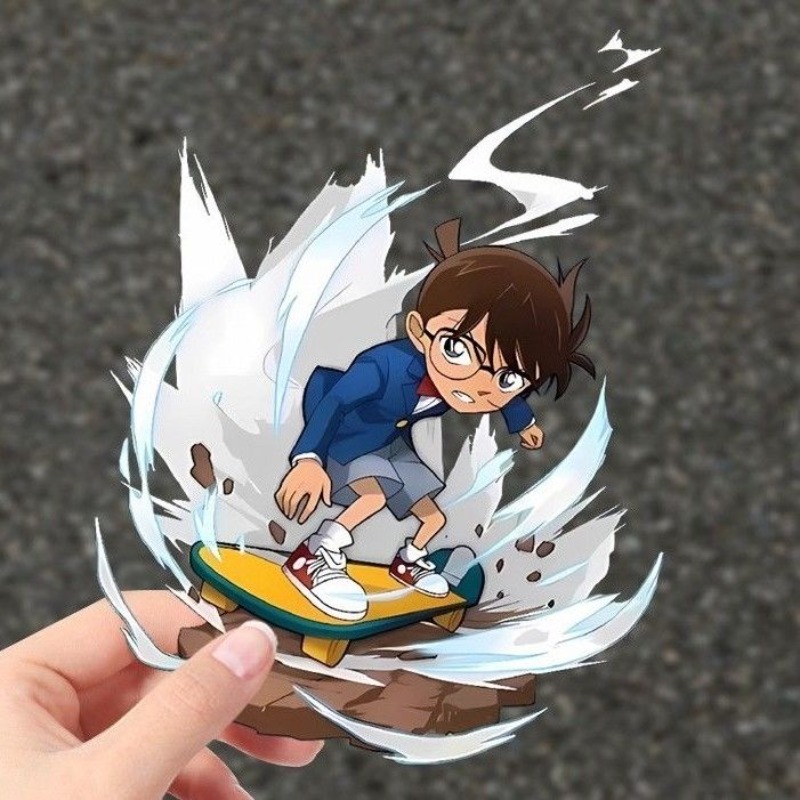 Detective Conan Cartoon Skateb - đánh giá và giá Car Accessories Toy