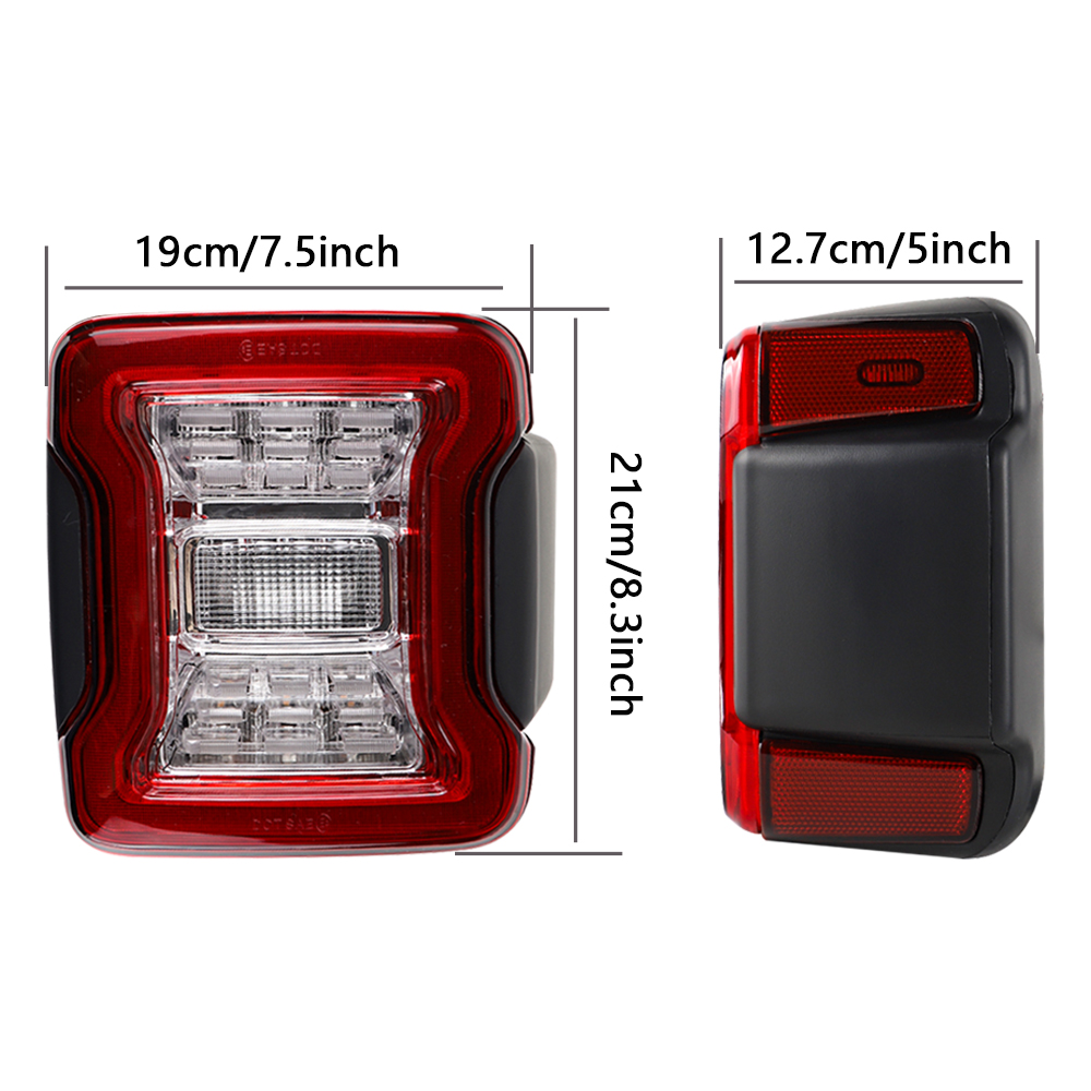 LED Tail Lights for Jeep Wrang - đánh giá và giá Car Accessories For Road Trip