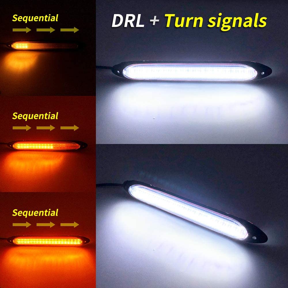 DRL Daytime Running Strip Car  - đánh giá và giá Car Accessories For Road Trip