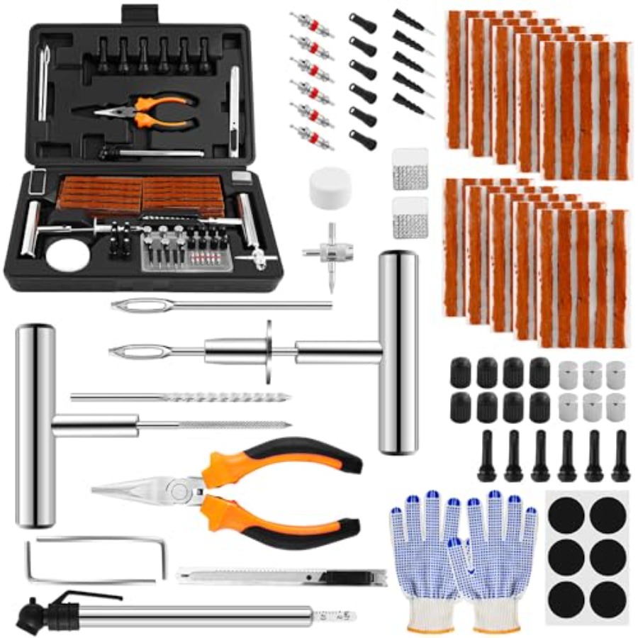 Solid Stainl Steel Tire Repair - đánh giá và giá Car Emergency Tool Kit