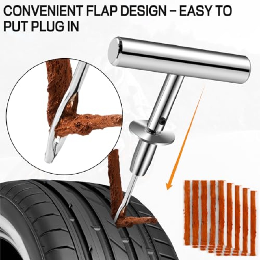 Solid Stainl Steel Tire Repair - đánh giá và giá Car Emergency Tool Kit