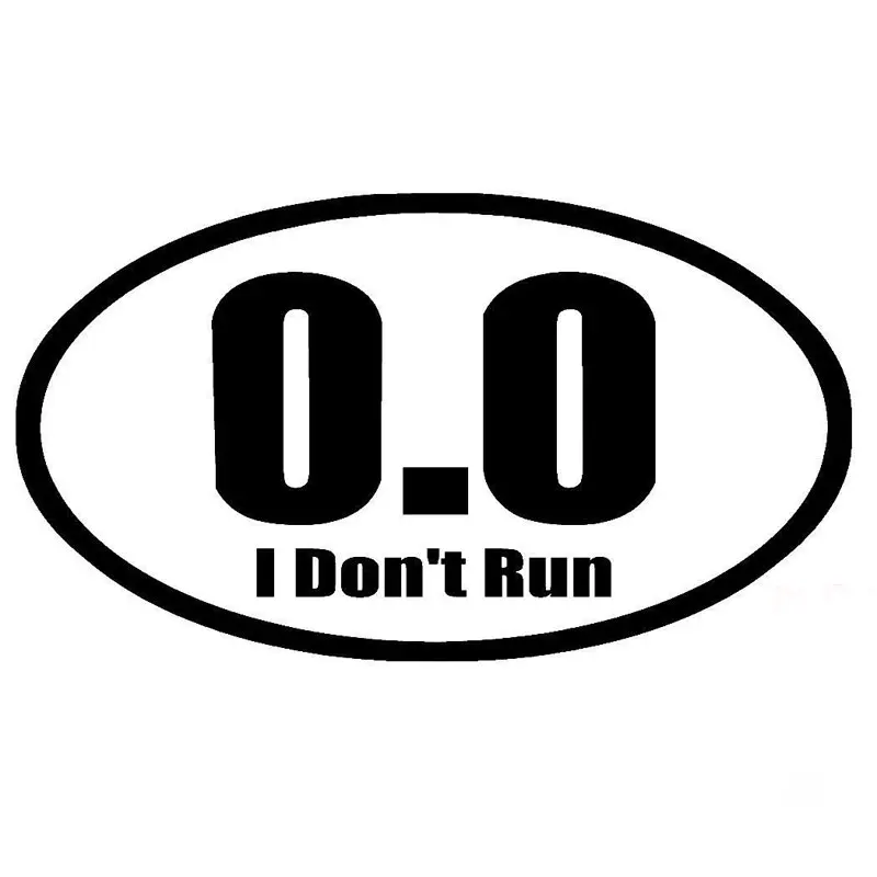 New Design 0.0 I Don't Run Adh - đánh giá và giá Car Accessories For Road Trip